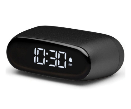 Radio i budzik LEXON Minut Black LR154N
